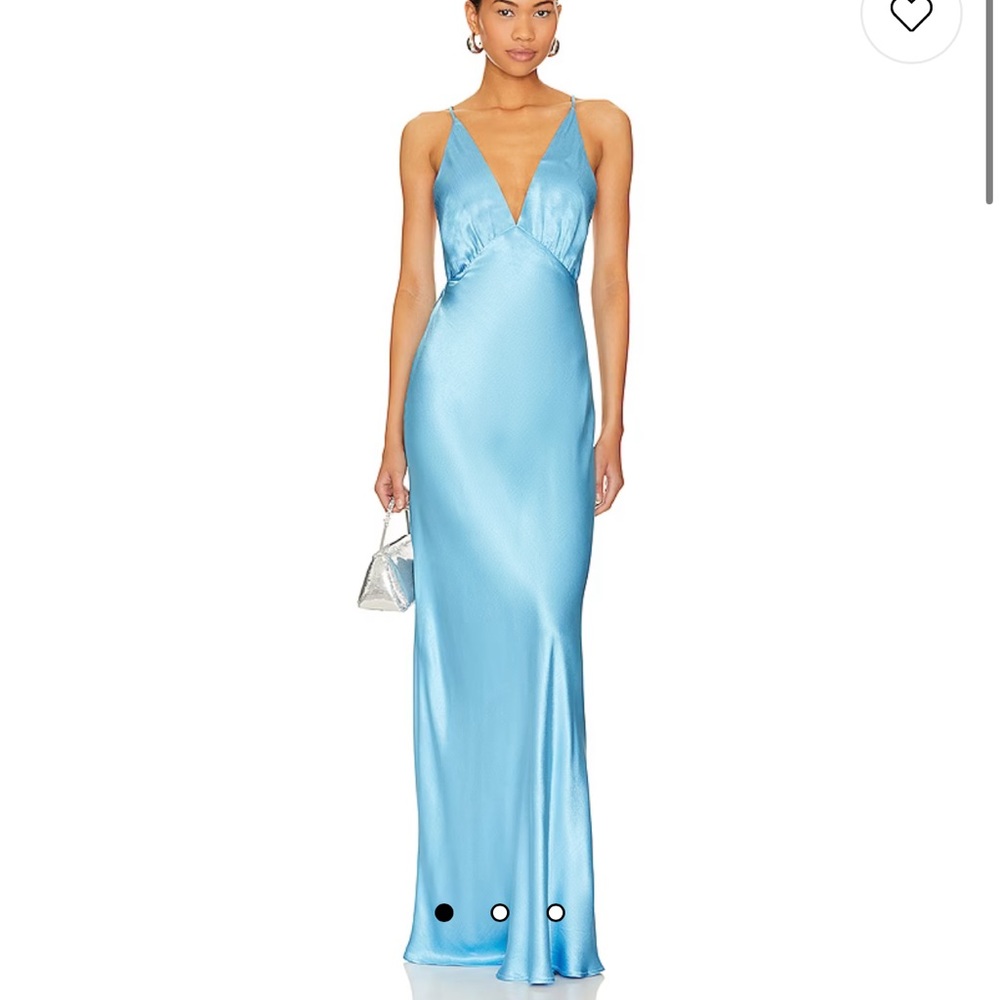 Bec + Bridge Lorelai V Maxi Dress in Topaz Blue